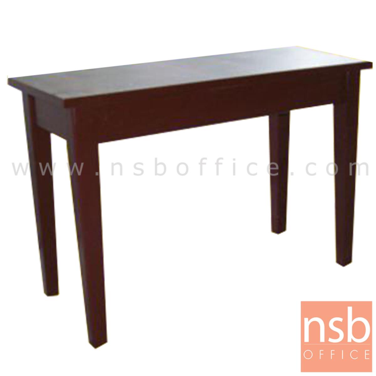 B13A054:โต๊ะอเนกประสงค์โฟเมก้าแท้   ขนาด 90W cm. ขาไม้ สีโอ๊ค