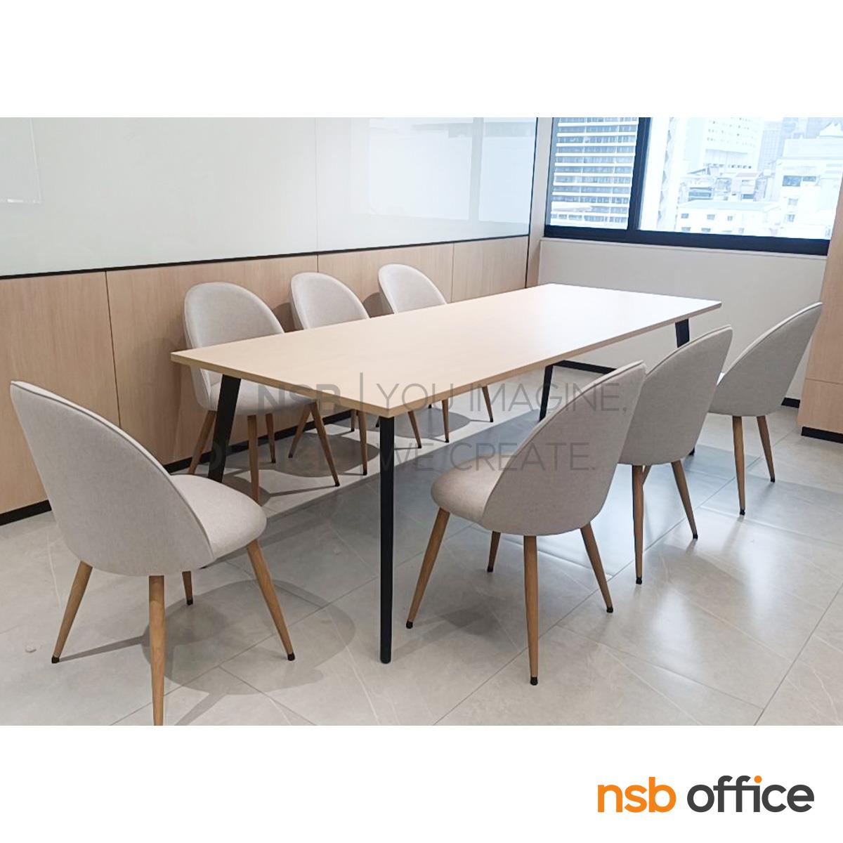 โต๊ะประชุมทรงสี่เหลี่ยม ขาทรงเอ รุ่น Sentra (เซนทรา) 200W, 240W cm 