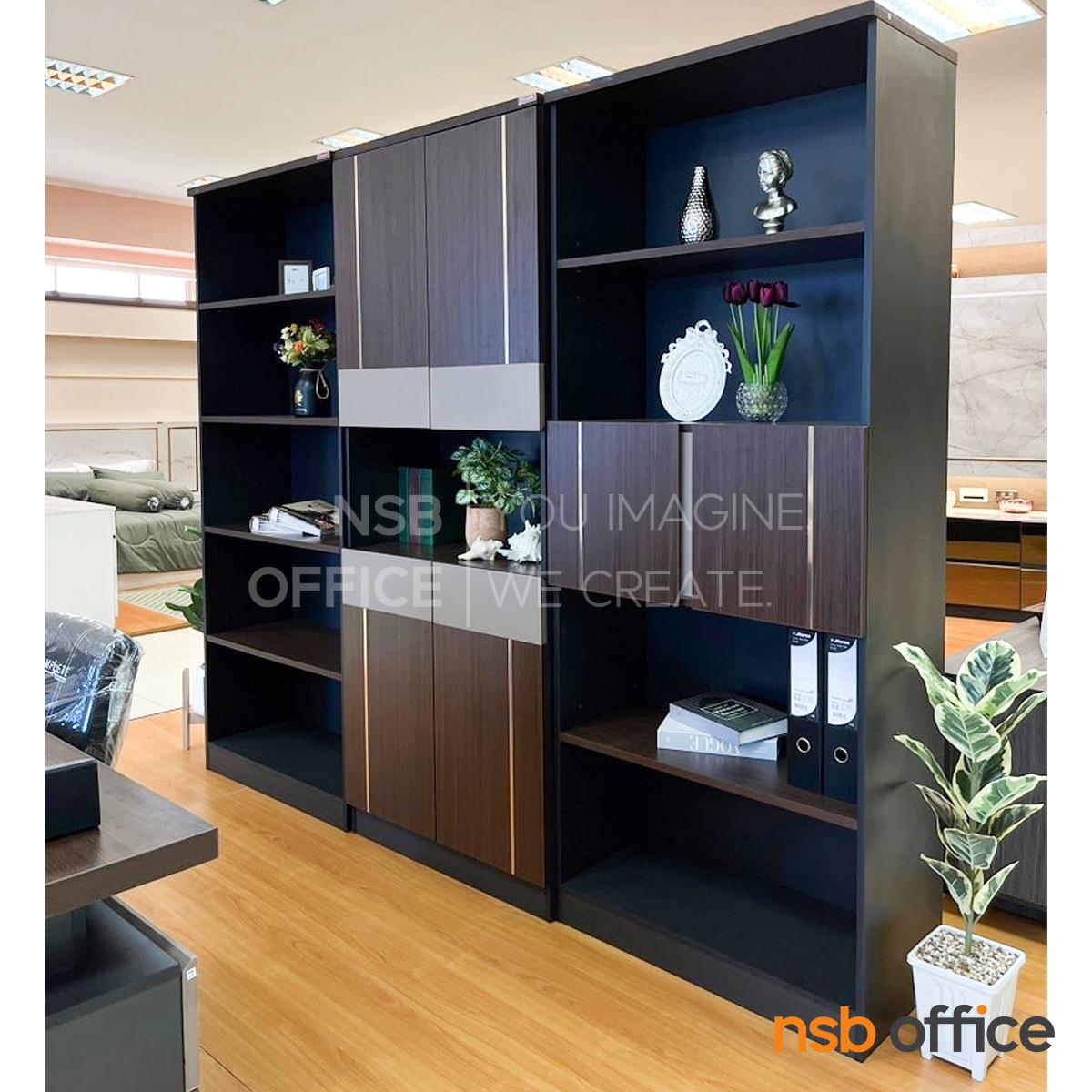 ตู้เอกสารสูงโล่ง  รุ่น Quinci (ควินซี) ขนาด 80W*40D*200H cm.  เมลามีน