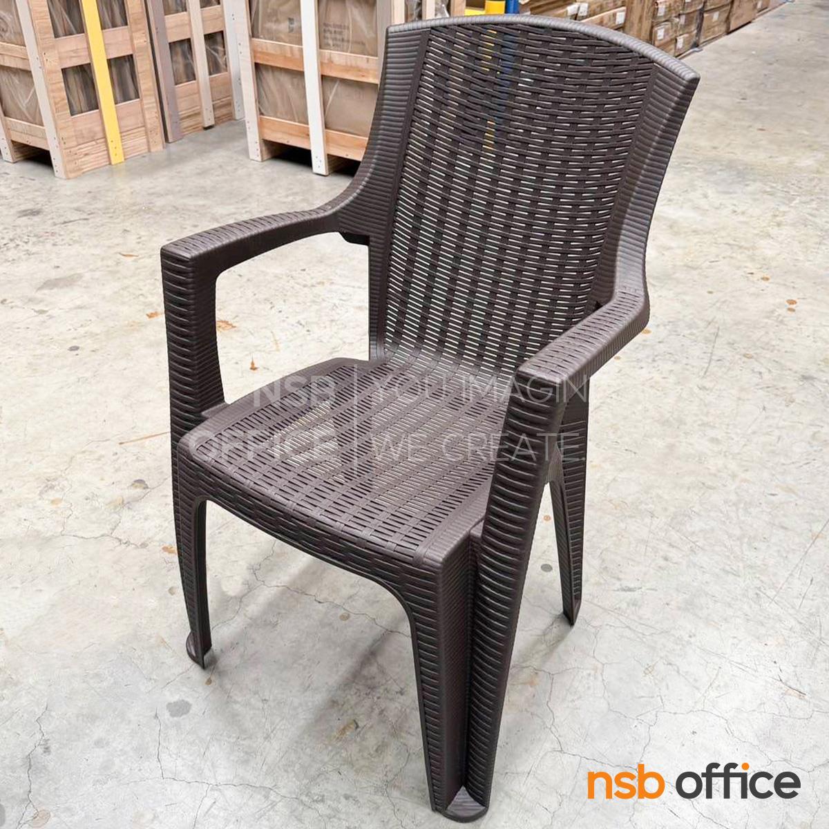 ชุดโต๊ะสนามพลาสติก 4 ที่นั่ง รุ่น Bianca (เบียงก้า)  โครงพลาสติกพียู