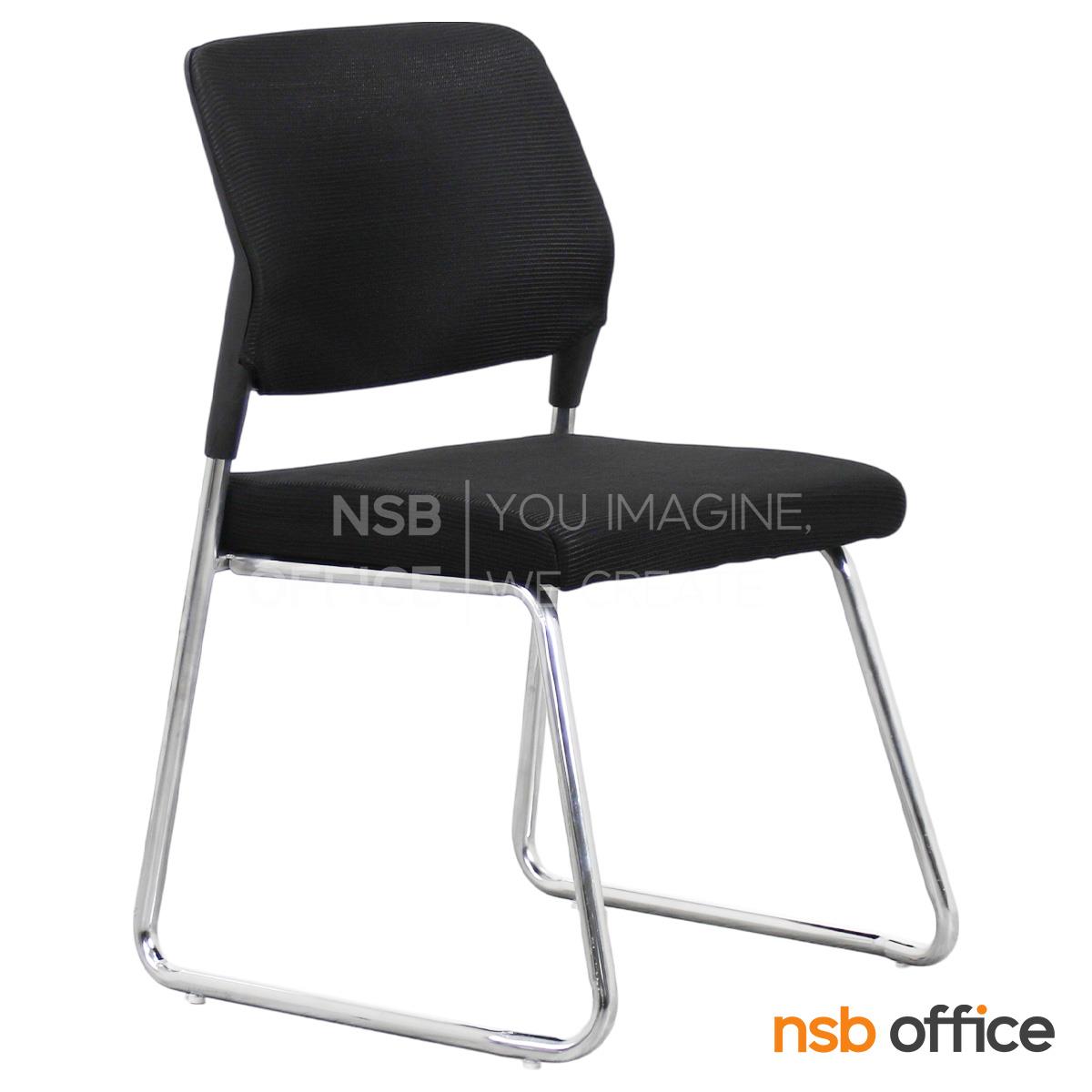 เก้าอี้รับแขกขาตัวยู รุ่น Vermouth (เวอมูธ)  ขาเหล็กชุบโครเมี่ยม