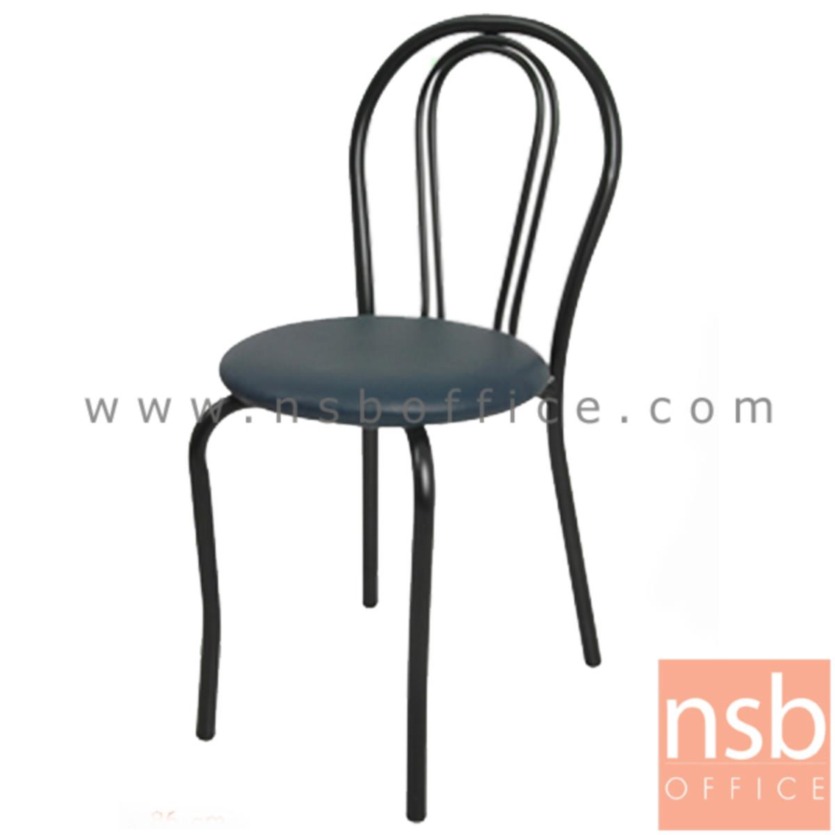 B20A043:เก้าอี้อเนกประสงค์เหล็ก รุ่น FRESHY-BB  ขาเหล็กพ่นดำ