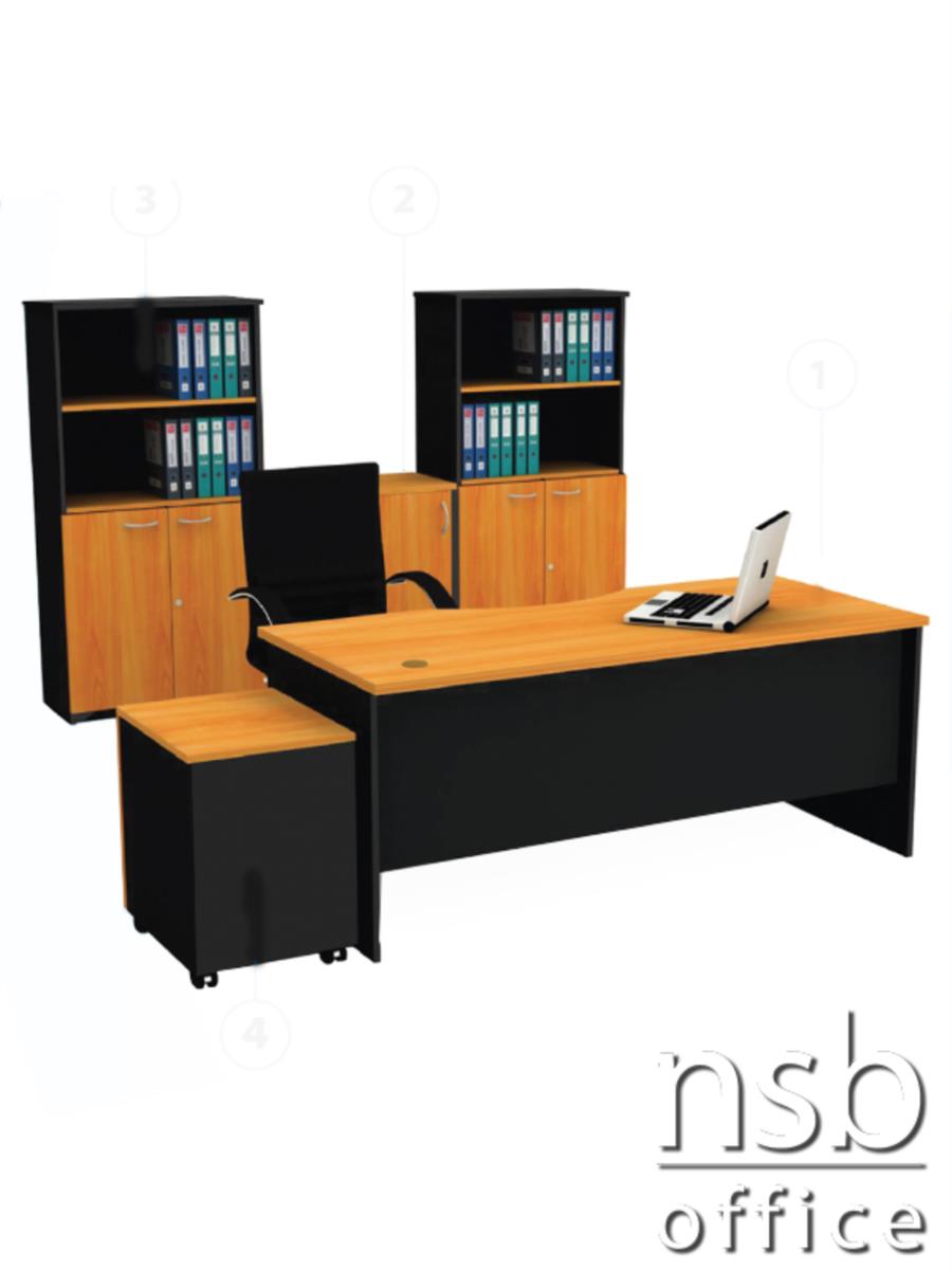  โต๊ะผู้บริหารหน้าโค้ง 