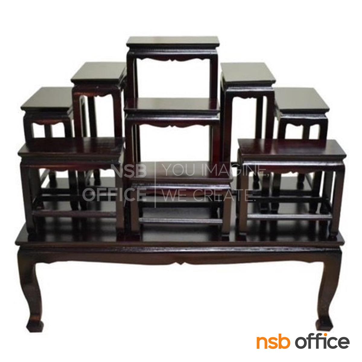 โต๊ะหมู่บูชาหมู่ 9 หน้า 6 รุ่น จอมใจ  