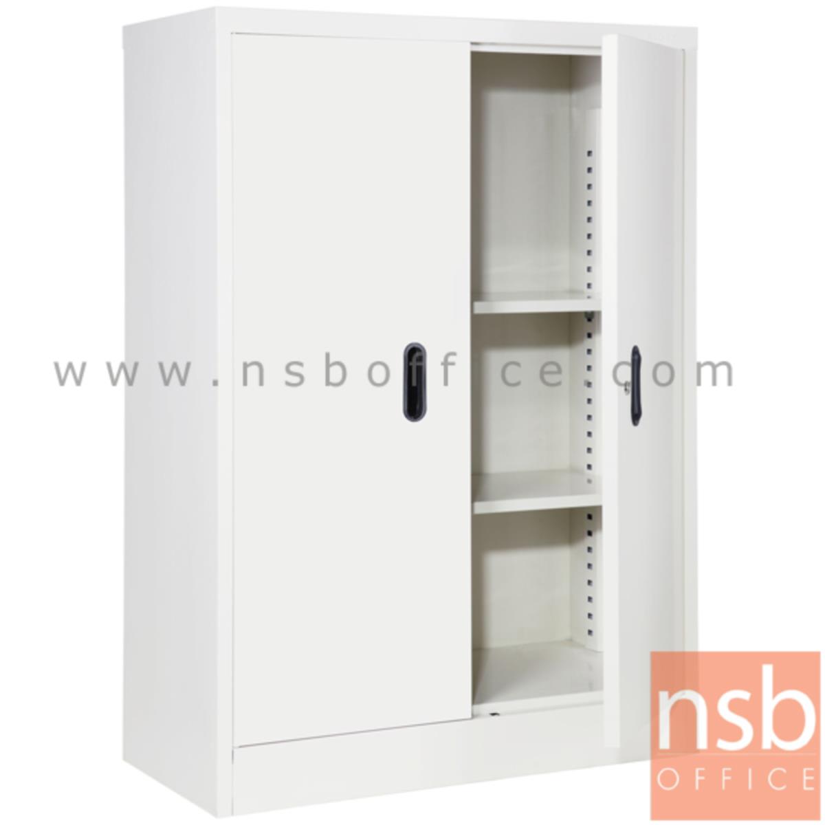 ตู้เหล็ก 2 บานเปิด (2 แผ่นชั้น)  BS-2122  88W*40D*122H cm