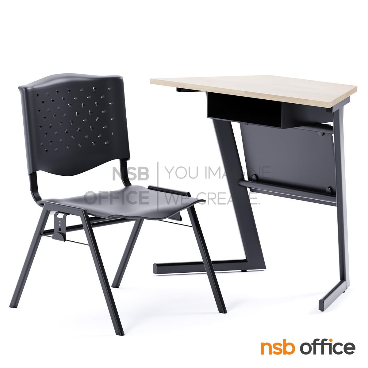 ชุดโต๊ะและเก้าอี้นักเรียน รุ่น Dochill (โดชิล)  มีช่องเก็บหนังสือ