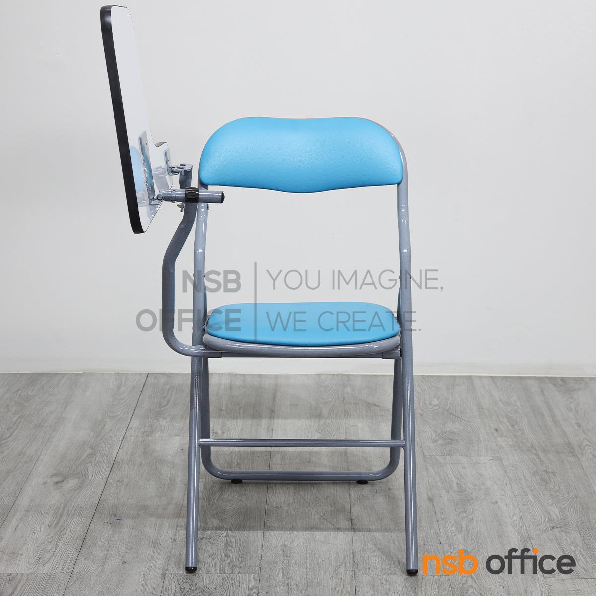 เก้าอี้เลคเชอร์ รุ่น Nillo (นิลโล)  โครงขาเหล็กสีเทา