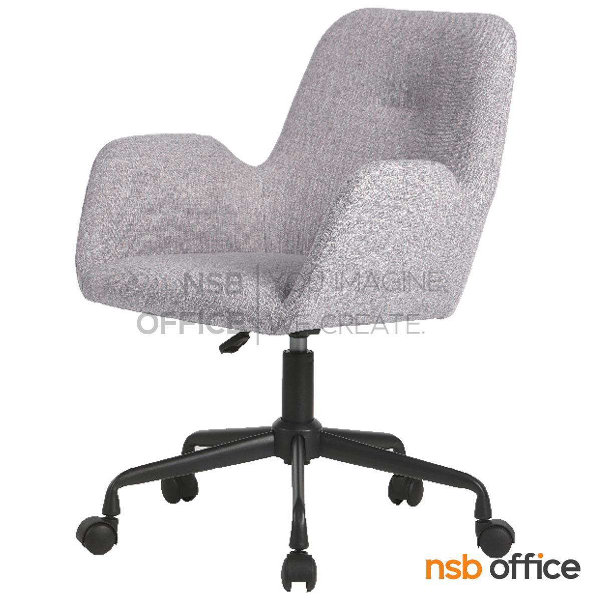 เก้าอี้สำนักงาน รุ่น Veloria (เวโลรีอา)  โช้คแก๊ส ก้อนโยก ขาเหล็ก