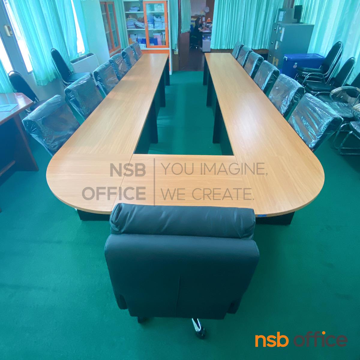 โต๊ะประชุมตรง รุ่น Beltran ขนาด 80W, 150W ,180W cm. เมลามีนฟอยด์