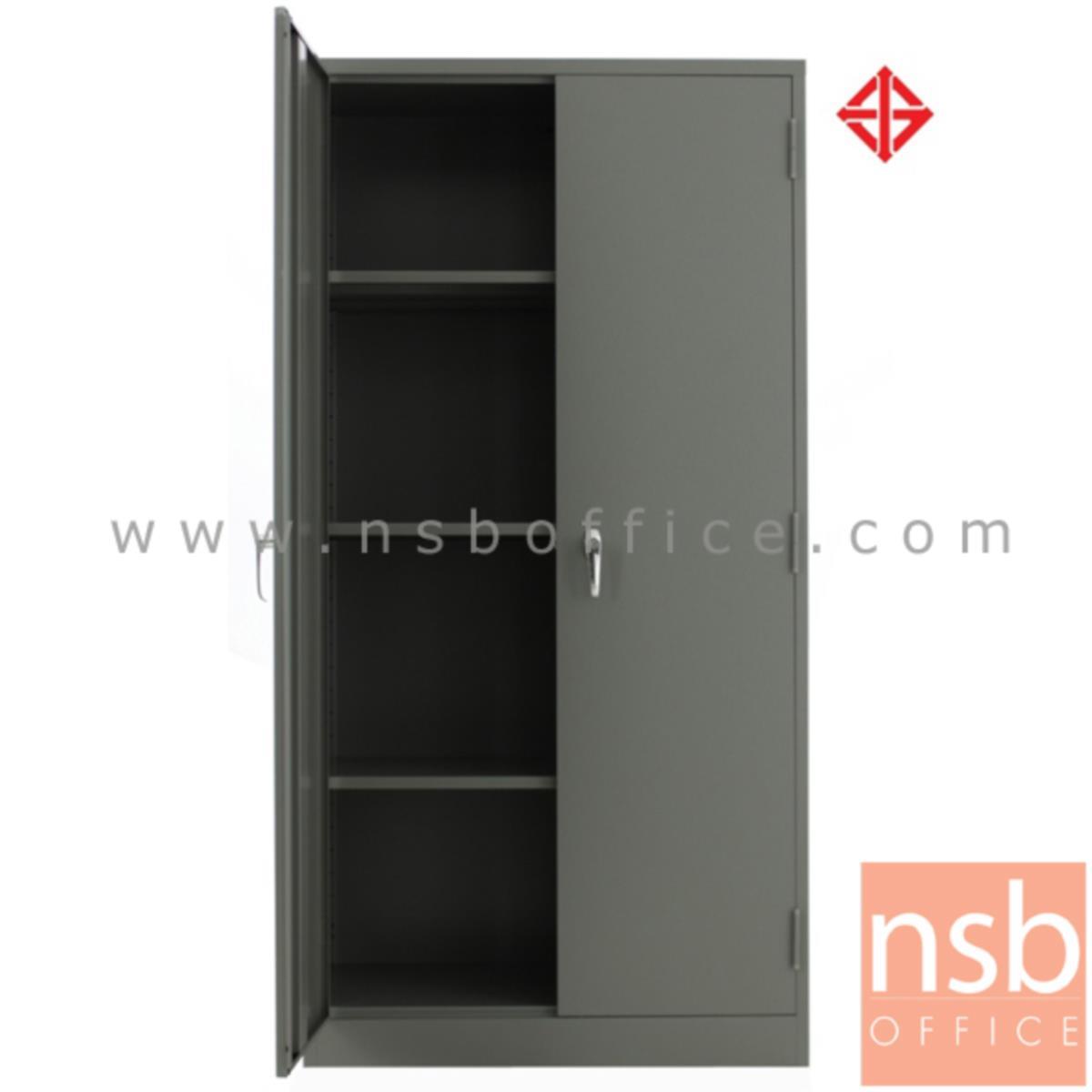 ตู้เอกสารเหล็ก 2 บานเปิด รุ่น Kimmel (คิมเมล) ขนาด 92W*183H cm. มือจับบิด (มาตรฐาน มอก. 353-2566 0.6 mm)