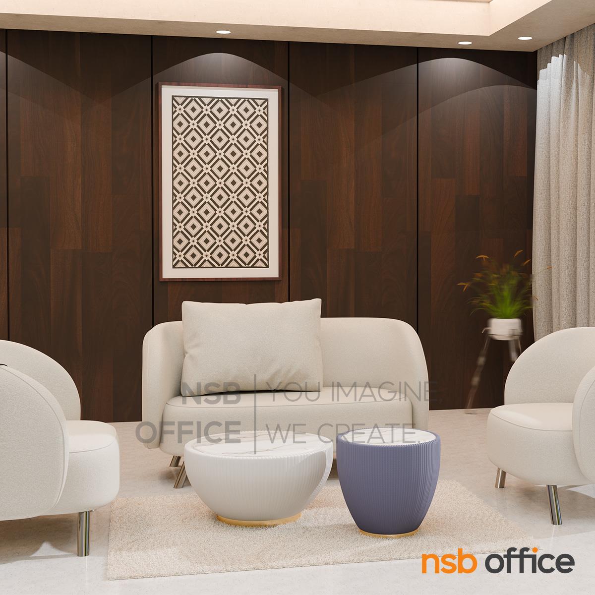 โต๊ะกลางหน้าหิน รุ่น Wesley (เวสลีย์)  ขาสแตนเลสสีทอง