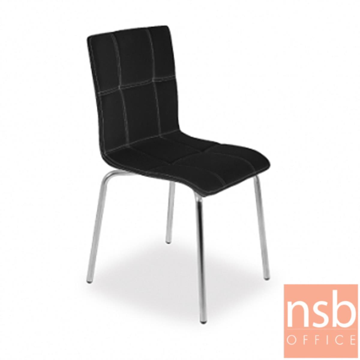 B20A095:เก้าอี้อเนกประสงค์เหล็ก รุ่น GD-WNN  ขาเหล็กชุบโครเมี่ยม