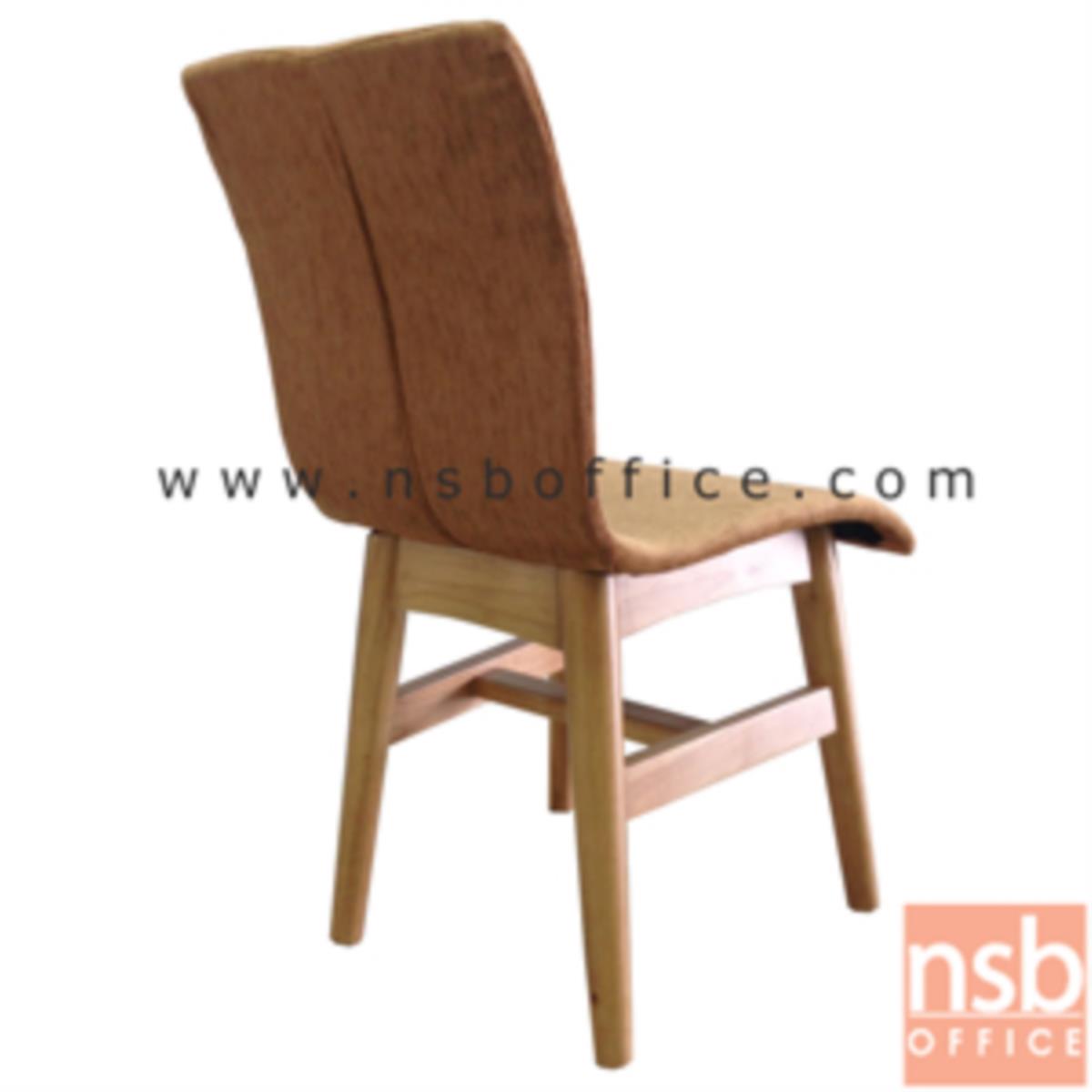 เก้าอี้โมเดิร์นผ้ากำมะหยี่  รุ่น NATURE (เนเธอร์) ขนาด 45W cm. โครงขาไม้ (ขั้นต่ำ 6 ตัวขึ้นไป)