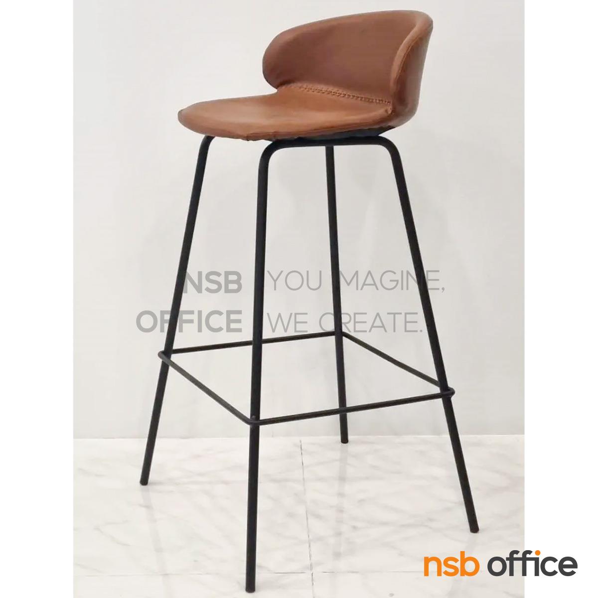 เก้าอี้บาร์สูงโมเดิร์น รุ่น Noel  (โนเอล)  ขาเหล็ก