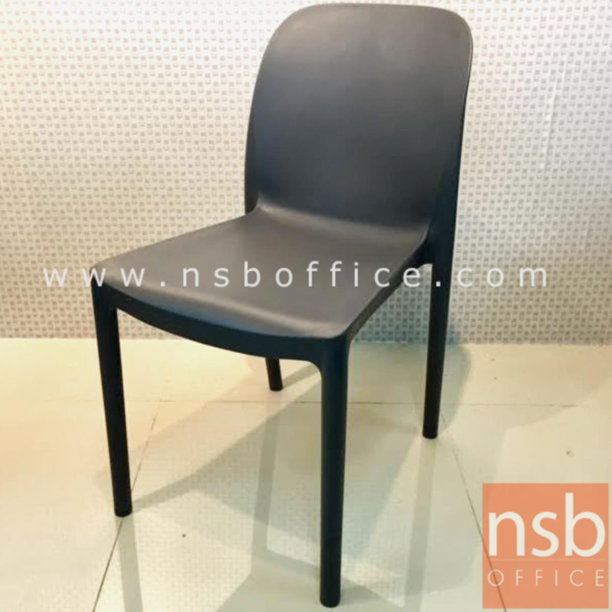 เก้าอี้โมเดิร์นพลาสติก(PP)ล้วน รุ่น PO-PN73 ขนาด 41W cm. 