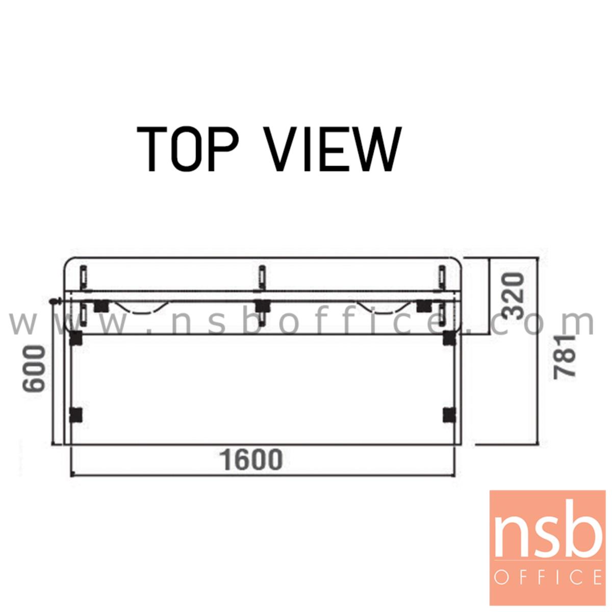 เคาน์เตอร์หน้าตรง รุ่น Viterbo (วิเตอร์โบ) ขนาด 160W cm. 