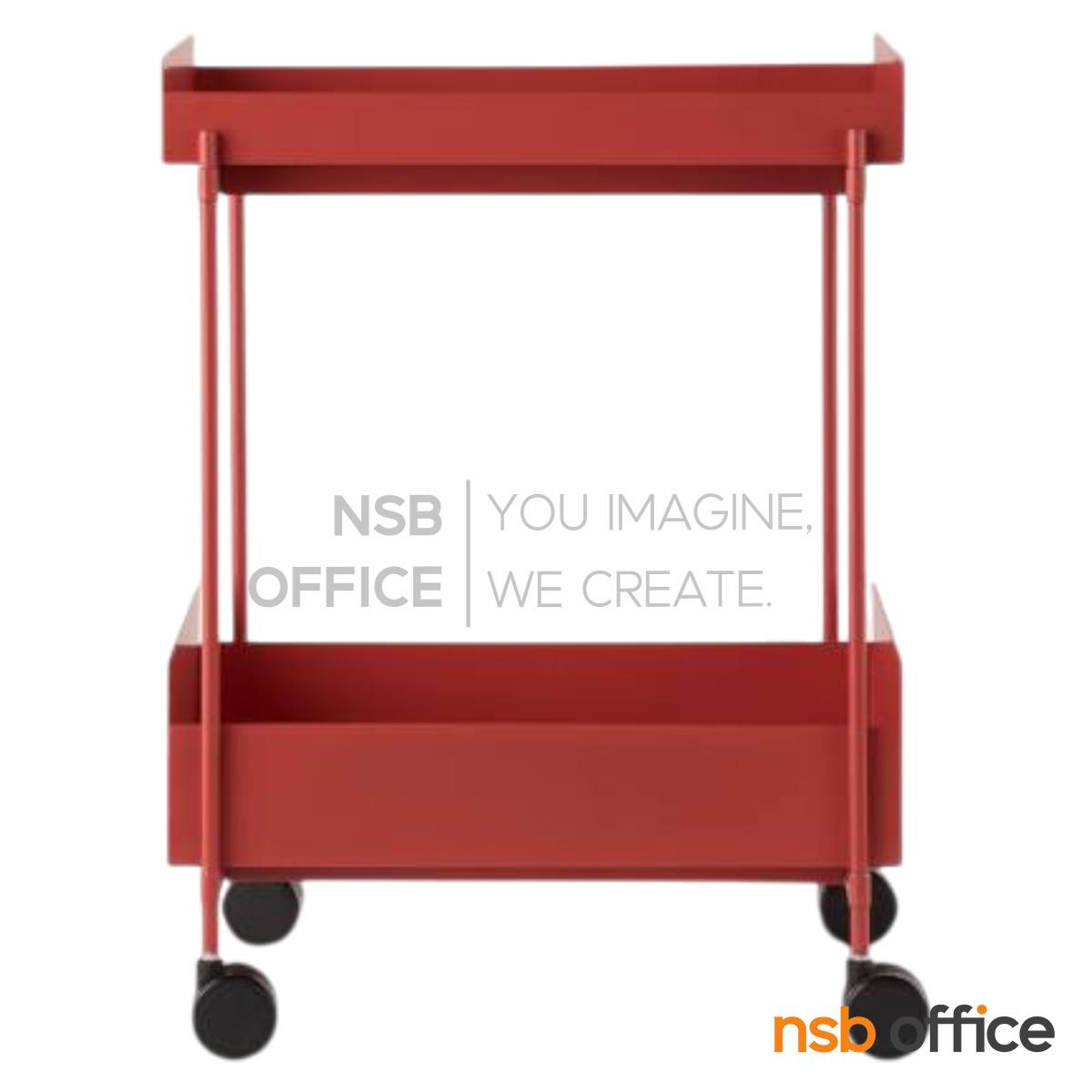 ชั้นวางของอเนกประสงค์  รุ่น LC04 ขนาด 37.5W*55D*73.5H cm. ล้อเลื่อน