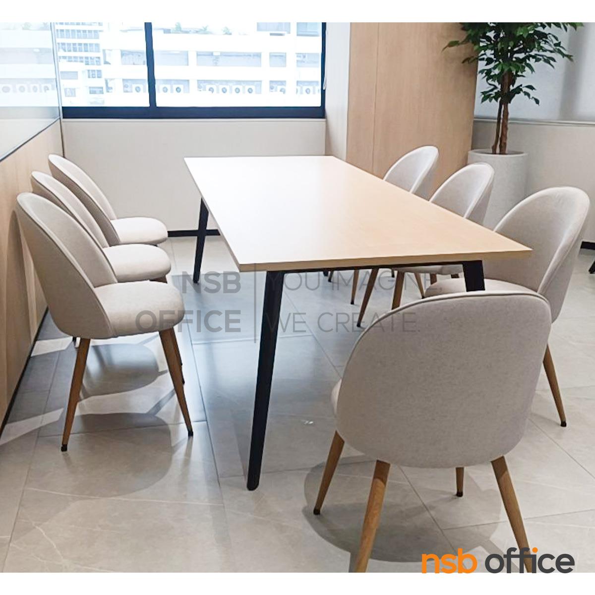 โต๊ะประชุมทรงสี่เหลี่ยม ขาทรงเอ รุ่น Sentra (เซนทรา) 200W, 240W cm 