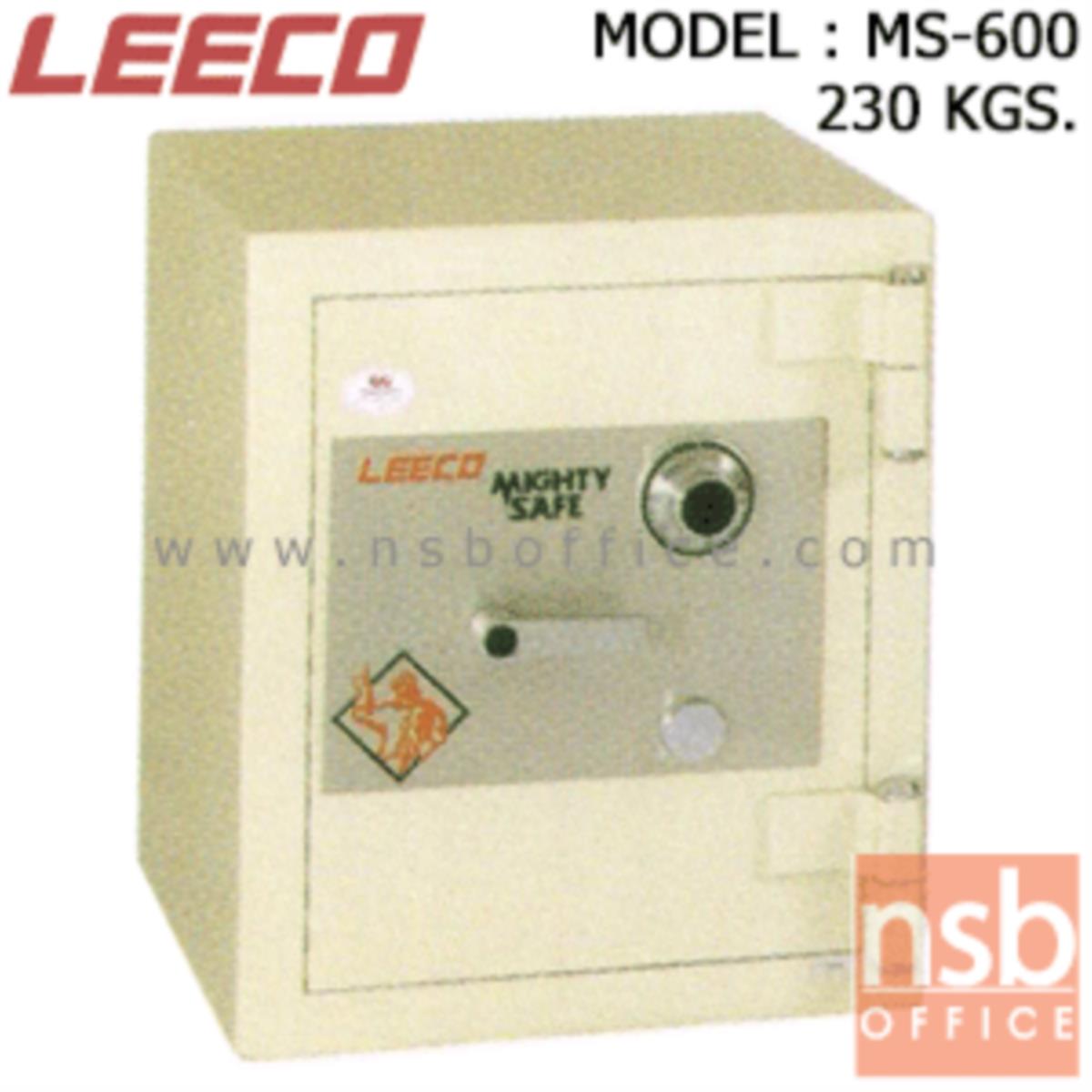 ตู้เซฟนิรภัย 230 กก. ลีโก้ รุ่น LEECO-MS-600 มี 1 กุญแจ 1 รหัส (เปลี่ยนรหัสไม่ได้)   