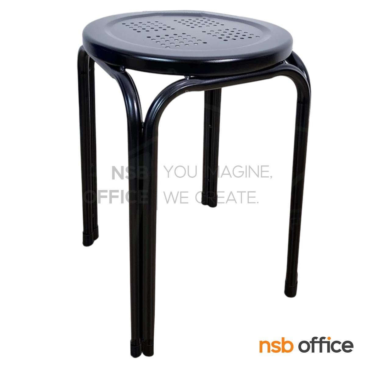 เก้าอี้สตูลเหล็ก รุ่น Redie (เรดี้)  ขาคู่ (ขายยกกล่อง กล่องละ 12 ตัว)