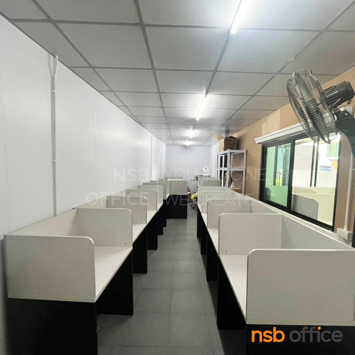 โต๊ะโล่ง call center 1 ที่นั่ง Teros (เทรอส)  