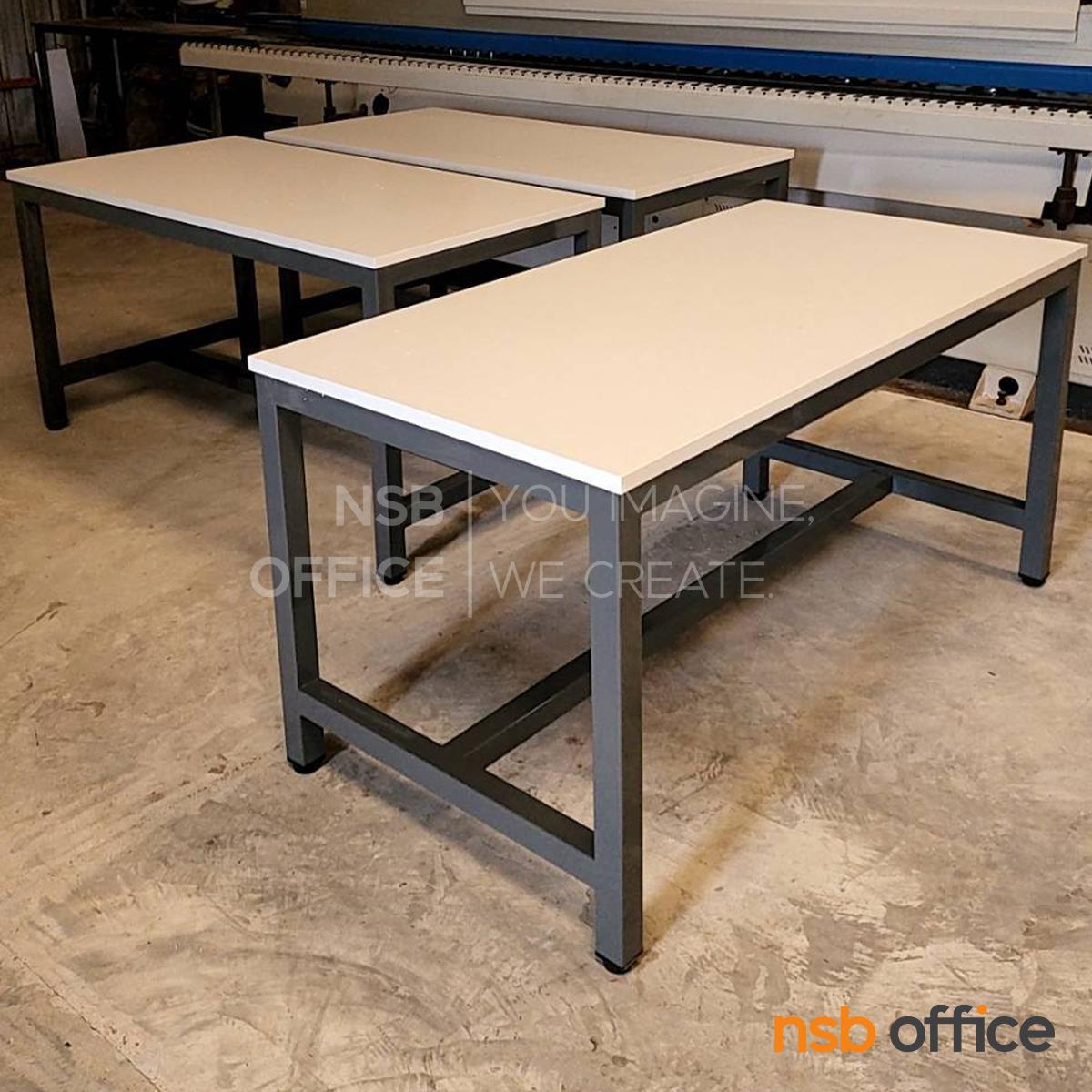 โต๊ะกันสั่น รุ่น Purecloud (เพียวคลาวด์) ขนาด 80W, 100W, 120W, 150W cm. หน้าท็อป HPL และ คอมแพคลามิเนต ขาเหล็ก
