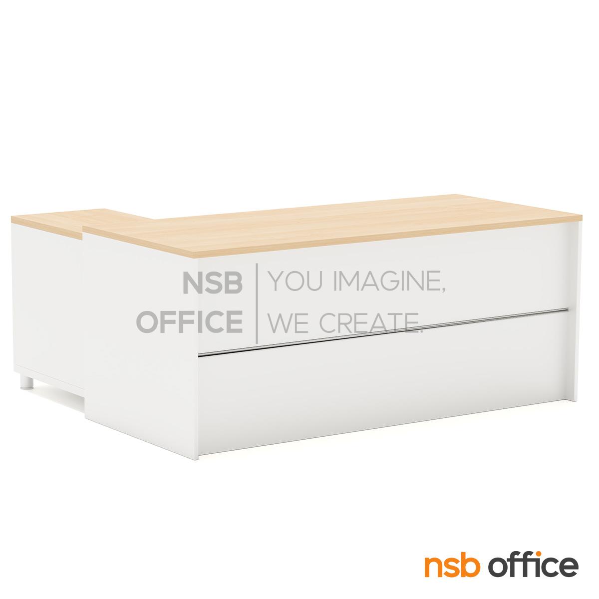 โต๊ะผู้บริหารตัวแอล รุ่น Valerian (วาเลเรียน) ขนาด 180W cm.  