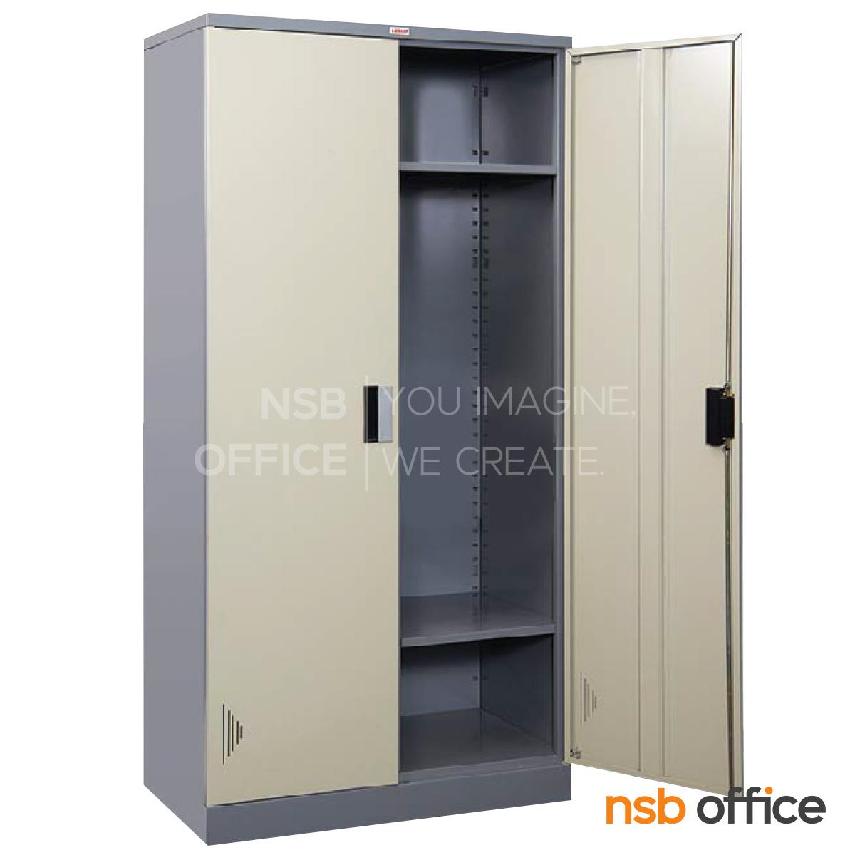 ตู้เสื้อผ้าเหล็ก 2 บานเปิด รุ่น WD-102  