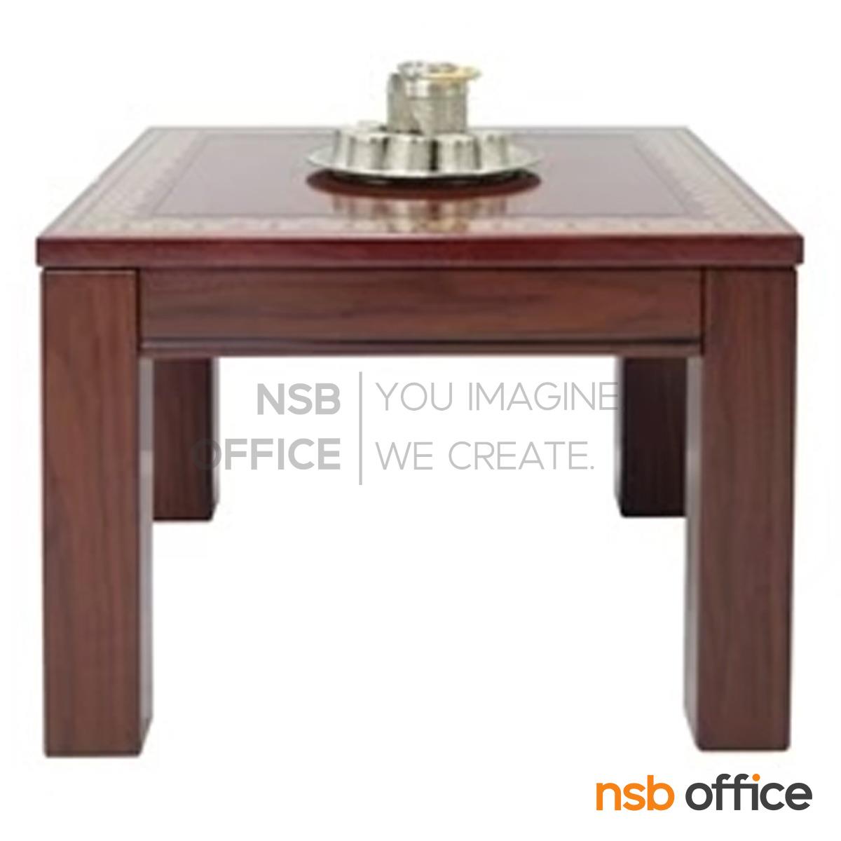 โต๊ะกลางลายไม้ รุ่น Valorant ขนาด 60W cm. ขาไม้