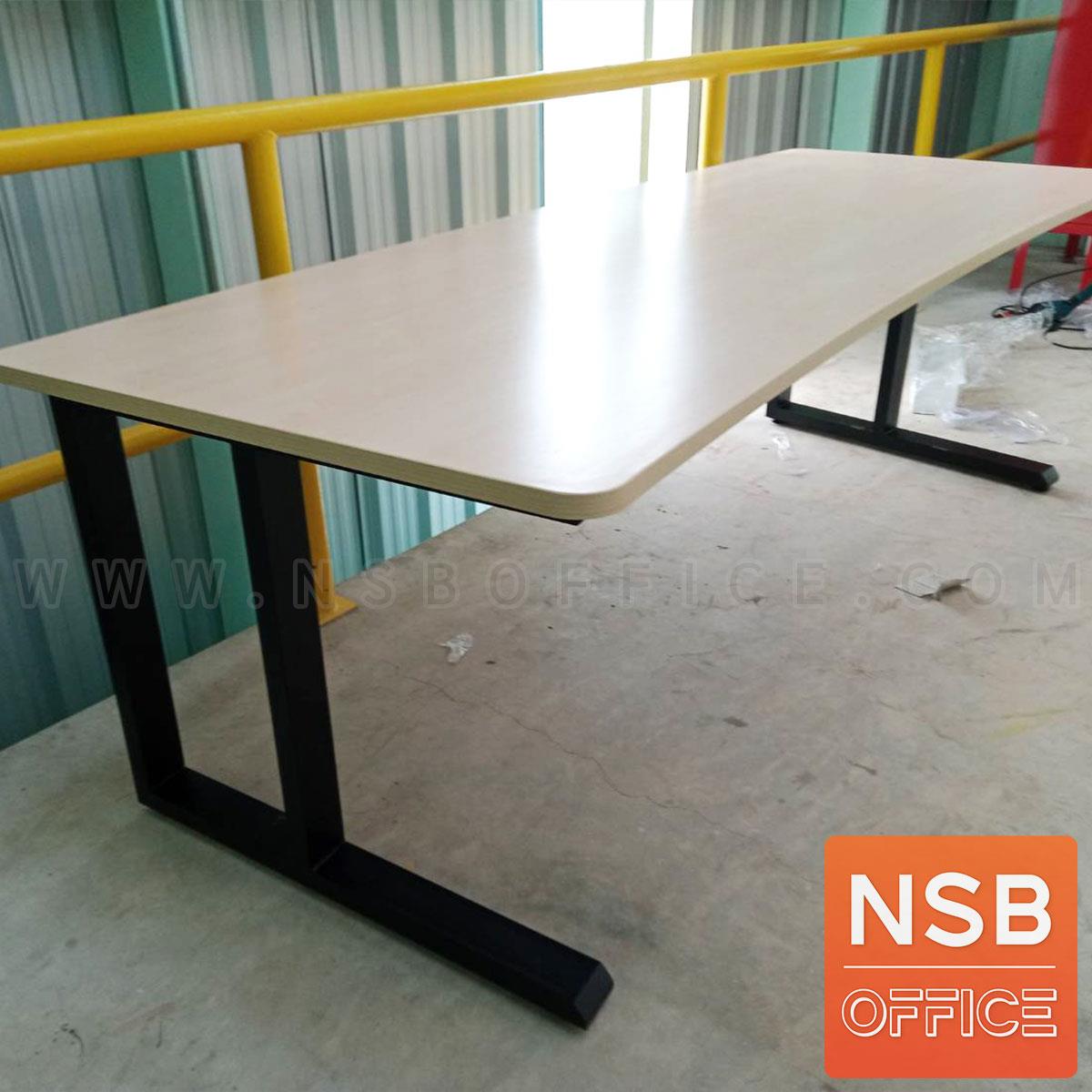 โต๊ะทำงานทรงโค้ง รุ่น Wincent (วินเซ็นต์) ขนาด 150W, 180W, 200W cm. 