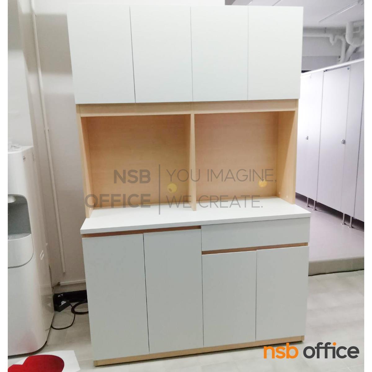 ชุดตู้ครัว รุ่น Lavery (ลาเวอรี่) ขนาด 120W, 150W cm. เมลามีน