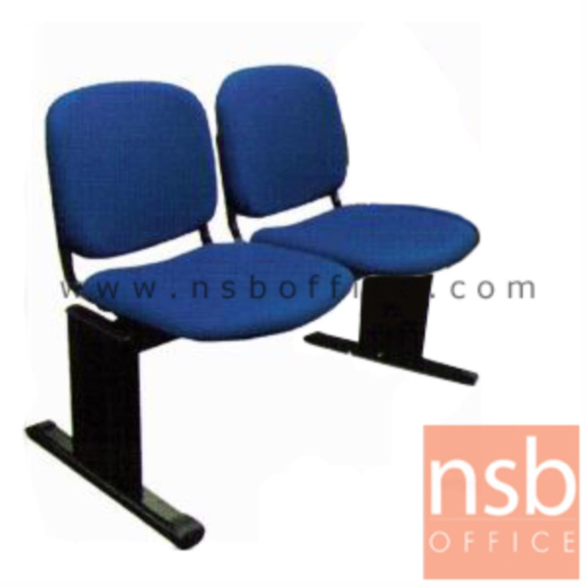 เก้าอี้นั่งคอยหุ้มหนังเทียม รุ่น KT-MP  2 ,3 ,4 ที่นั่ง ขนาด 106W ,158W ,210W cm. ขาเหล็ก