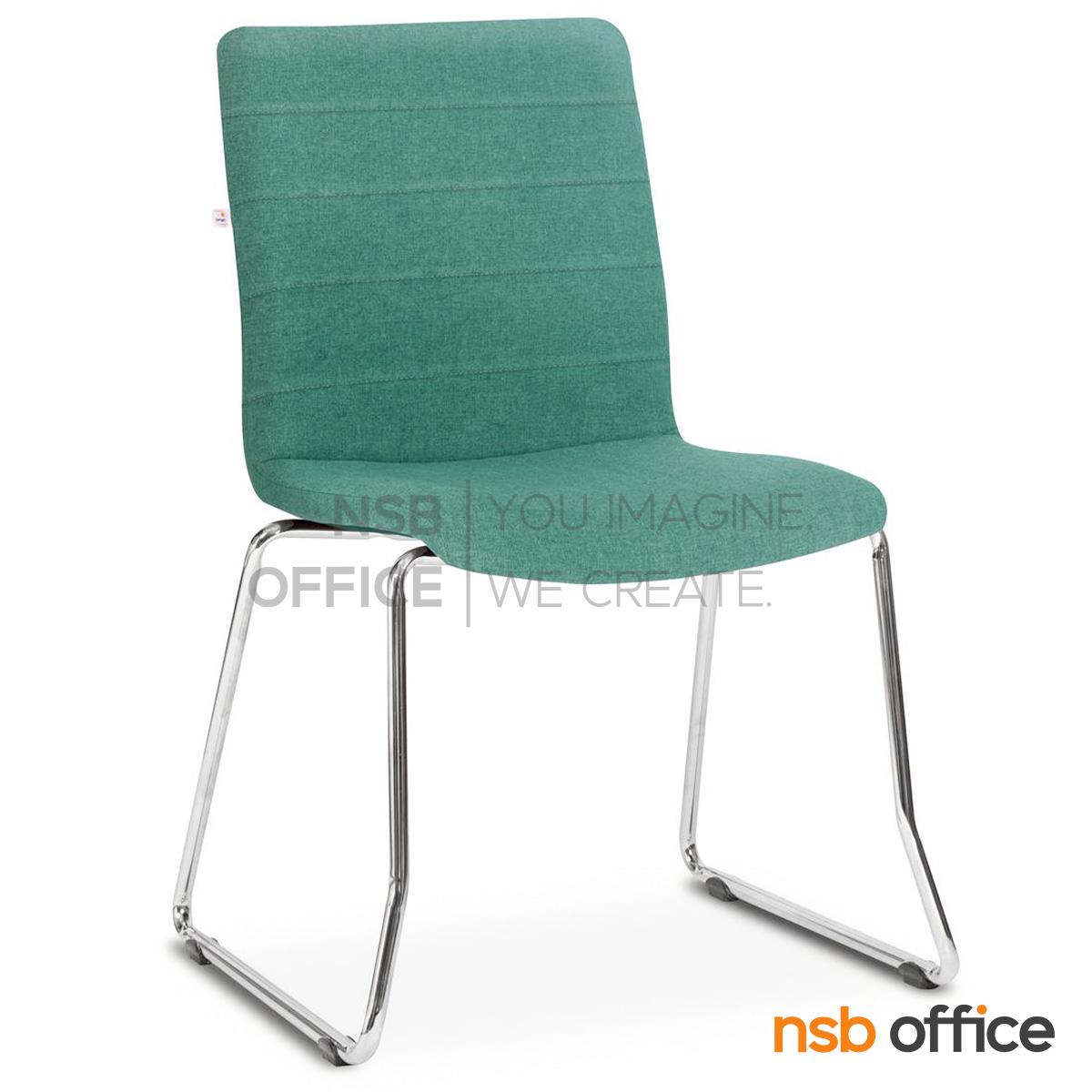 เก้าอี้รับแขกขาตัวยู รุ่น Sheldon (เชลดอน)  ขาเหล็กชุบโครเมี่ยม