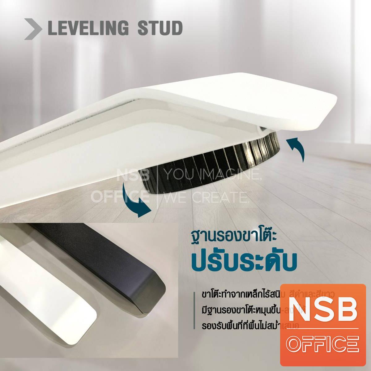 โต๊ะทำงานปรับระดับไฟฟ้า รุ่น Bertha (เบอร์ธา) ขนาด 120W, 140W cm. หน้าท็อปไม้เมลามีน