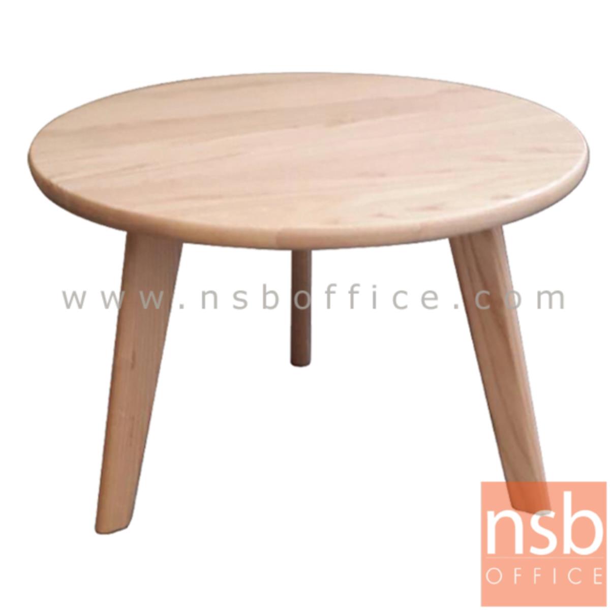B13A206:โต๊ะกลางกลมไม้ รุ่น Bamboa (แบมโบ) ขนาด 60Di cm. 