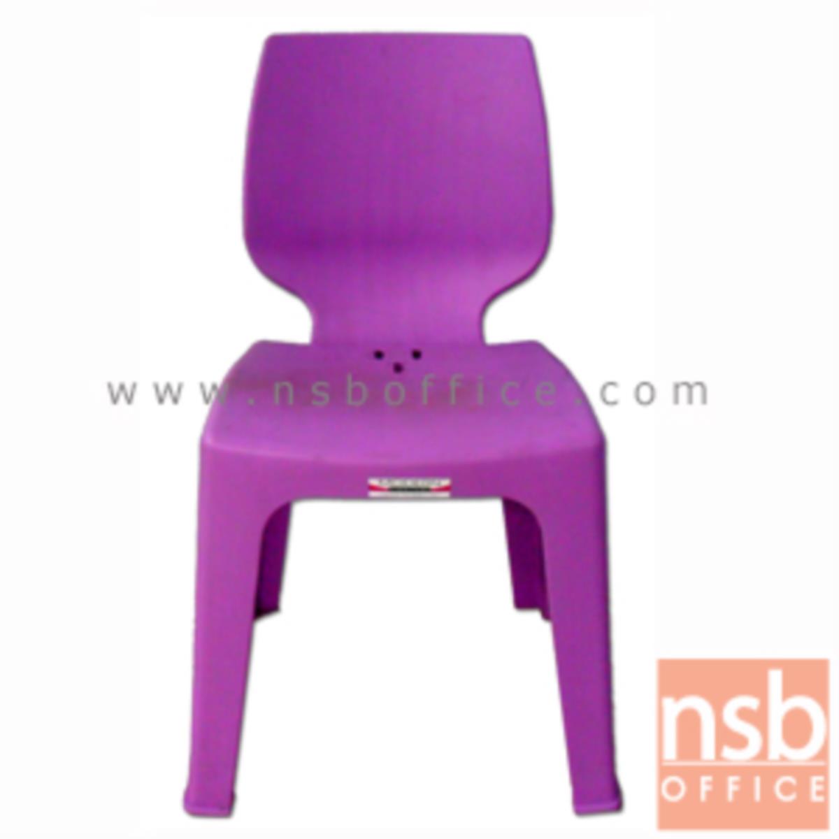 B10A077:เก้าอี้พลาสติกเกรด A รุ่น CD-02 ซ้อนเก็บได้ (กล่องละ 10 ตัว)