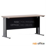 A10A125-2:โต๊ะทำงานโล่ง    รุ่น Angelo (แอนเจลโล่)  ขนาด 120W cm. โครงขาเหล็กตัวแอล