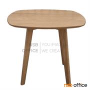 B13A361-1:โต๊ะกลางไม้ยางพารา รุ่น Millage (มิลเลจ) ขนาด 55W cm.  