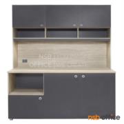 K05A023-1:ชุดตู้ครัว  รุ่น Nexor (เน็กเซอร์)   มีชั้นวางไมโครเวฟด้านล่าง