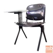 B07A042:เก้าอี้เลคเชอร์หุ้มหนังเทียม (PVC) รุ่น Derwent (เดอเวนท์)  ขาเหล็กพ่นดำ 