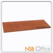 E07A022-1:แผ่นท็อปไม้วางบนตู้เหล็กบานเลื่อน รุ่น Ebel (อิเบล)  ขนาด 88W*40.6D cm. เมลามีน 