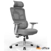 B28A159-1:เก้าอี้ผู้บริหารหลังเน็ต  รุ่น Andrea (อัลเดรอา)   ขาพลาสติก โช้คแก๊ส ก้อนโยก