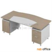 A30A065-1:โต๊ะผู้บริหารหน้าตรง รุ่น Nelly (เนลลี่)  