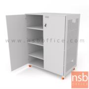 C12A013:ตู้เก็บ battery อุปกรณ์ไฟฟ้า ล้อเลื่อน   ขนาด 120W*150H cm. (ถอดแผ่นด้านข้างได้) 