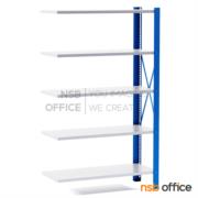 D03A021-2:ตัวต่อชั้นเหล็ก MR   ขนาด 120W*50D*200H cm. 5 แผ่นชั้น  ชั้นปรับระดับได้ รับน้ำหนัก 150-200 KG/ชั้น