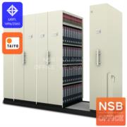 D01A009-2:ตู้รางเลื่อนแบบมือผลัก   รุ่น CPT-6T (6 ตู้) ขนาด 254W*100D*198H cm (มาตรฐาน มอก. 2560)