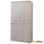 G12A300:ตู้เสื้อผ้าไม้ รุ่น Fortune (ฟอร์จูน)   ขนาด 80W cm. บานเปิด