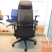 B28A102:เก้าอี้ผู้บริหารหลังเน็ต รุ่น TAI-810UA    โช๊คแก๊ส มีก้อนโยก ขาพลาสติก