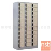 E03A055-1:ตู้ล็อกเกอร์ 33 ประตู รุ่น Estee (เอสเต้)  ขนาด 91.4W*45.7D*183H cm. (มีกุญแจ) 