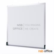 G01A021-8:กระดานไวท์บอร์ด White board ขนาดใหญ่    150*120 cm แบบมีแม่เหล็ก ( B )